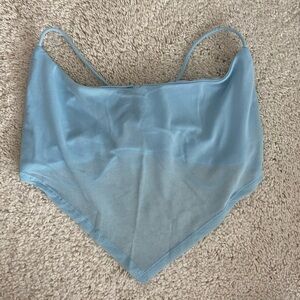 Blue Princess Polly top